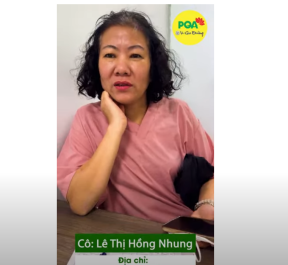 Cô Lê Thị Hồng Nhung chia sẻ sau khi hết đau cổ vai gáy